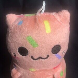 Good Stuff KLEPTOCATS 6" Cat Stuffed Animal Sprinkles Confetti Pink Mini Plush